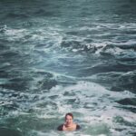 Christina Hendricks Instagram - Those of you who know me well, know I have a fear of the ocean. But bigger than that fear, is the fear of not doing something extraordinary because I’m too scared. So, I decided I would go to the 40 ft. In Dublin and jump into the Irish Sea. But before I could take my own steps, the ocean, in one dramatic wave , grabbed me from this rock and through me under, scraping my leg, plunging me under water with a mouth full of salt water as I was gasping for breath and then pummeling me over and over again with waves that made it almost impossible to swim back to land. But I did it. And it was exhilarating. I survived. And I might even do it again. But better planning next time…. I’m proud of myself. #40ft #dublin #irishsea