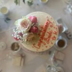Christina Hendricks Instagram - My beautiful friends threw this gorgeous tea , you know I love a tea, last week to kick off the wedding celebrations. It was such a happy day. A sweet day. Thank you @tamaramello and @lawrensample for everything and each one of you for being there for laughs and tiny tiny little sandwiches! #weddingtea #hightea