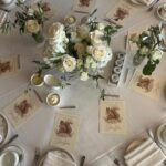 Christina Hendricks Instagram - My beautiful friends threw this gorgeous tea , you know I love a tea, last week to kick off the wedding celebrations. It was such a happy day. A sweet day. Thank you @tamaramello and @lawrensample for everything and each one of you for being there for laughs and tiny tiny little sandwiches! #weddingtea #hightea