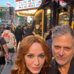 Christina Hendricks Instagram - Conclusion= @loveandrocketsofficial are unfuckingbelieveable live. Old goths are the best goths. The Ace theatre looks like an underwater barnacle covered dream. The gal that gave me her spider brooch is an absolute goddess. I had the best date night ever. #loveandrockets #acetheatre @steadig #goth #bestdatenightever