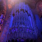 Christina Hendricks Instagram - Conclusion= @loveandrocketsofficial are unfuckingbelieveable live. Old goths are the best goths. The Ace theatre looks like an underwater barnacle covered dream. The gal that gave me her spider brooch is an absolute goddess. I had the best date night ever. #loveandrockets #acetheatre @steadig #goth #bestdatenightever