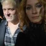 Christina Hendricks Instagram - Conclusion= @loveandrocketsofficial are unfuckingbelieveable live. Old goths are the best goths. The Ace theatre looks like an underwater barnacle covered dream. The gal that gave me her spider brooch is an absolute goddess. I had the best date night ever. #loveandrockets #acetheatre @steadig #goth #bestdatenightever