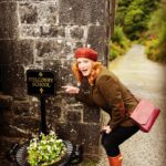 Christina Hendricks Instagram - I think you know what this means…….. @ashfordcastle @ireland_falconry