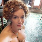 Christina Hendricks Instagram - Corset Content @appletv #buccaneers #corsets
