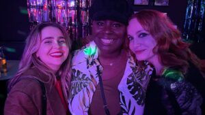Christina Hendricks Instagram - I got to throw @steadig his absolute dream birthday party and it brought tears to my eyes seeing how happy he was rocking the night away to @thewarlocks his favorite band and @desire_musicofficial his favorite DJ . Thank you @housewithapool and @thesilverlakelounge for all your amazing help! It was a night we’ll NEVER forget. I can’t top this, so, George, don’t expect this every year!!! 😂🤣😘 I love you . Dang! Instagram won’t let me tag everyone