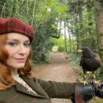 Christina Hendricks Instagram – You didn’t think I was done with castle content did you? @ashfordcastle