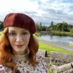 Christina Hendricks Instagram – You didn’t think I was done with castle content did you? @ashfordcastle