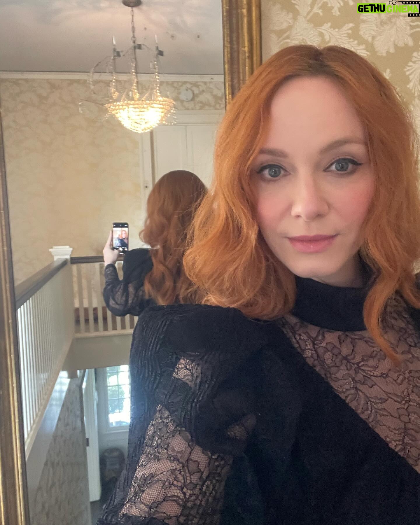 Christina Hendricks Instagram - Sees #Poorthings once. #hollywaddington @hollywaddingtoncostume