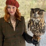 Christina Hendricks Instagram – You didn’t think I was done with castle content did you? @ashfordcastle