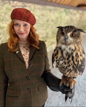 Christina Hendricks Instagram - You didn’t think I was done with castle content did you? @ashfordcastle