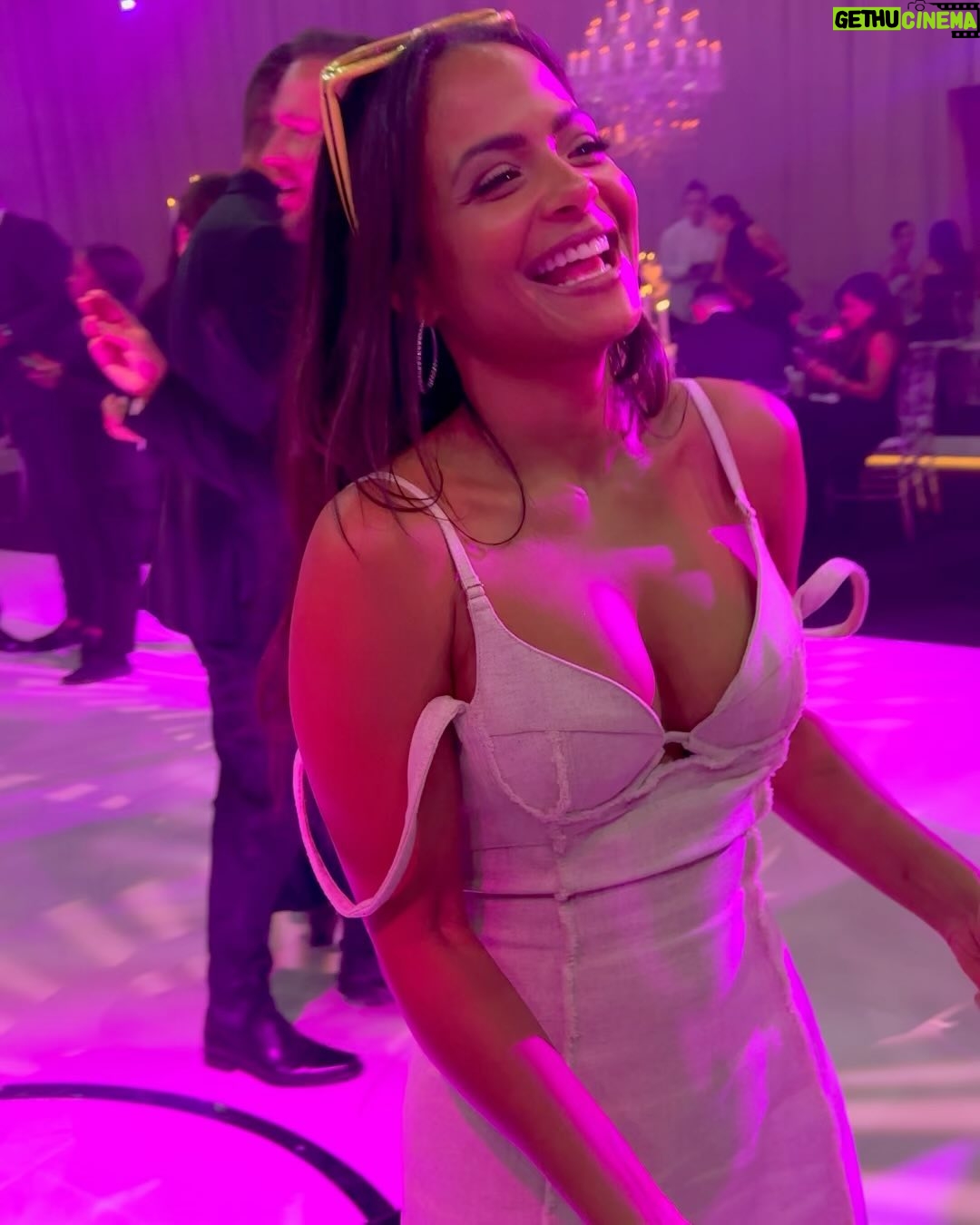 Christina Milian Instagram - A Next Level Wedding Weekend for the hopeless romantics. We laughed, we cried, we danced— We Sang w/ Mariah Carey! It was pure magic! ❤️🔥✨ #TheKamanis