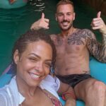 Christina Milian Instagram – Feels like we’ve been here before 🙇‍♀️ or maybe it’s déjà-vu? ❤️‍🔥😉 #ThenAndNow #inanotherlife #justforfun