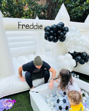 Christine Lampard Instagram - Our little boy is suddenly 2!! It was a very bouncy birthday weekend! We love you Freddie ❤️❤️❤️🎂🎂🎂