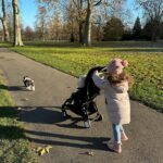 Christine Lampard Instagram - Weekend Winter walks ❄️ 🎄