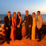 Christine Lampard Instagram - A beautiful wedding in such a beautiful place! Congratulations @sharoncanu @theofficialac3 ❤️