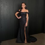 Christine Lampard Instagram - We had a wonderful night celebrating the @prideofbritain Congratulations to all the deserving winners and nominees ❤️ Dress @josephinescottlondon @avenuebyjosephinescott Jewellery @susannahlovisjewellers @cilerpeksah_hairstylist @helenhandmakeup @danniiwhiteman
