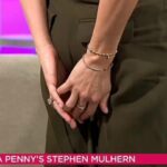 Christine Lampard Instagram - Poor Jamie on Camera 4 had the unfortunate task of a close up shot of my bum this week. I’m offering my apologies @j_me003 it’s all @stephenmulhern fault #inforapenny @lorraine 🤣