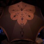 Christine McConnell Instagram - I found a tattered old umbrella in the attic dating back to the 1880’s and decided to give it a makeover! 🕸🦇🕸 All of the embroidery was done by hand🪡 The full restoration episode is up on Patreon 🤩