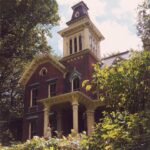 Christine McConnell Instagram - Just moved into this INCREDIBLE old mansion in Upstate NY ✨🔥✨ The trip leaving CA and arriving at the house is live on YouTube and an EERIE candlelight tour of the mansion is now on Patreon! 👀🎉 Follow the Link in my bio to watch them both... ✨