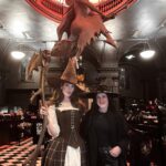 Christine McConnell Instagram - Had an amazing time in #salem for Halloween this year with my Mom, Brother and Captive 🍁🎃🍁 The making of this broom is featured in a brand new episode on YouTube and the costume making episode is up on Patreon 🥳 Thank you so much to Kirstie from @Blackcraftcult for the eerie midnight tour of your incredible shop on Essex St ✨☠️✨ #halloween #salemjack