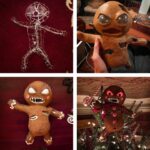 Christine McConnell Instagram - Gingerbread Christmas tree topper! 🍭🎄🍭 Brand new episode just went up on YouTube ✨