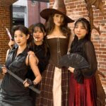 Christine McConnell Instagram - Had an amazing time in #salem for Halloween this year with my Mom, Brother and Captive 🍁🎃🍁 The making of this broom is featured in a brand new episode on YouTube and the costume making episode is up on Patreon 🥳 Thank you so much to Kirstie from @Blackcraftcult for the eerie midnight tour of your incredible shop on Essex St ✨☠️✨ #halloween #salemjack