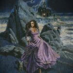 Christine McConnell Instagram - In 2019 I commissioned this painting by one of my very favorite artists @paulmannart He of course exceeded anything I had hoped for and I just finally had a chance to add the type and aging to the digital copy 🎉 I asked for something that looked just like one of those old gothic paperbacks… The last image collage are the examples I sent him ✨🤩✨