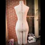 Christine McConnell Instagram - Detail photos of the dress form :D I made it from recycled shipping boxes 🎉