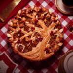 Christine McConnell Instagram - Homemade Apple pie :D Brand new episode of ‘From the Mind...’ just went up on Patreon! I experimented a bunch with this one and found some amazing new techniques in this episode 🎉 I’ll be posting this plant based recipe, as well as a standard recipe in just a few days for the 2nd tier and up ✨