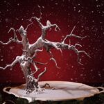 Christine McConnell Instagram - Completely edible Peppermint Bark Tree! 🍫🎄🍫 Brand new episode on Patreon 🥳✨ Link is in my bio…