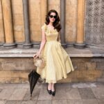 Christine McConnell Instagram – This morning at Westminster Abbey :D
