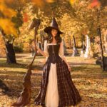 Christine McConnell Instagram - Had an amazing time in #salem for Halloween this year with my Mom, Brother and Captive 🍁🎃🍁 The making of this broom is featured in a brand new episode on YouTube and the costume making episode is up on Patreon 🥳 Thank you so much to Kirstie from @Blackcraftcult for the eerie midnight tour of your incredible shop on Essex St ✨☠️✨ #halloween #salemjack