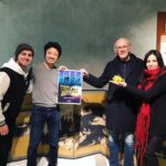 Christopher Lloyd Instagram – New art and new friends in Tokyo…thank you for showing us your gallery. This poster was for his next exhibit, and they had no clue we where coming in that day. It translates to “Back to the Past.” #backtothefuture #japan #adoseoflloyd