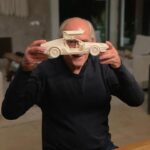 Christopher Lloyd Instagram - Thank you everyone for the birthday wishes! It was a beautiful evening surrounded by family. I received this wonderful “Eroded DeLorean” crafted by @danielarsham . I love this piece and I love all my amazing fans! 🎉