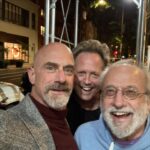 Christopher Meloni Instagram - Dinner with the Wizard of #Oz and some of the boys. #greatpeople #greattimes #greatlove