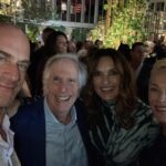 Christopher Meloni Instagram - So this happened last tonight- hanging with ppl I love and admire @rachaelharris @aldis_hodge @therealmariskahargitay @sherman.meloni and Henry Winkler #PreEmmyBash #hobnobbing
