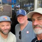 Christopher Meloni Instagram - Bikes up to Times Sq to support my union. The day just got better and better. Good to see the support and a great reminder- stay united in this fight. @bobby1960 K Eribe @allisonsiko OC writer and tech advisor were out supporting as well @sagaftra #strong
