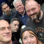 Christopher Meloni Instagram - So…this happened yesterday: @cathybelton and @sophiaemeloni connected in Ireland I organized some crime with the gang @shespokerebecca etc And Ellen came to play
