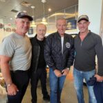 Christopher Meloni Instagram - So…this happened with @denisleary and @bobby1960 @therealmariskahargitay to help out @learyfirefighters #learningthetrade #respect #NYBravest