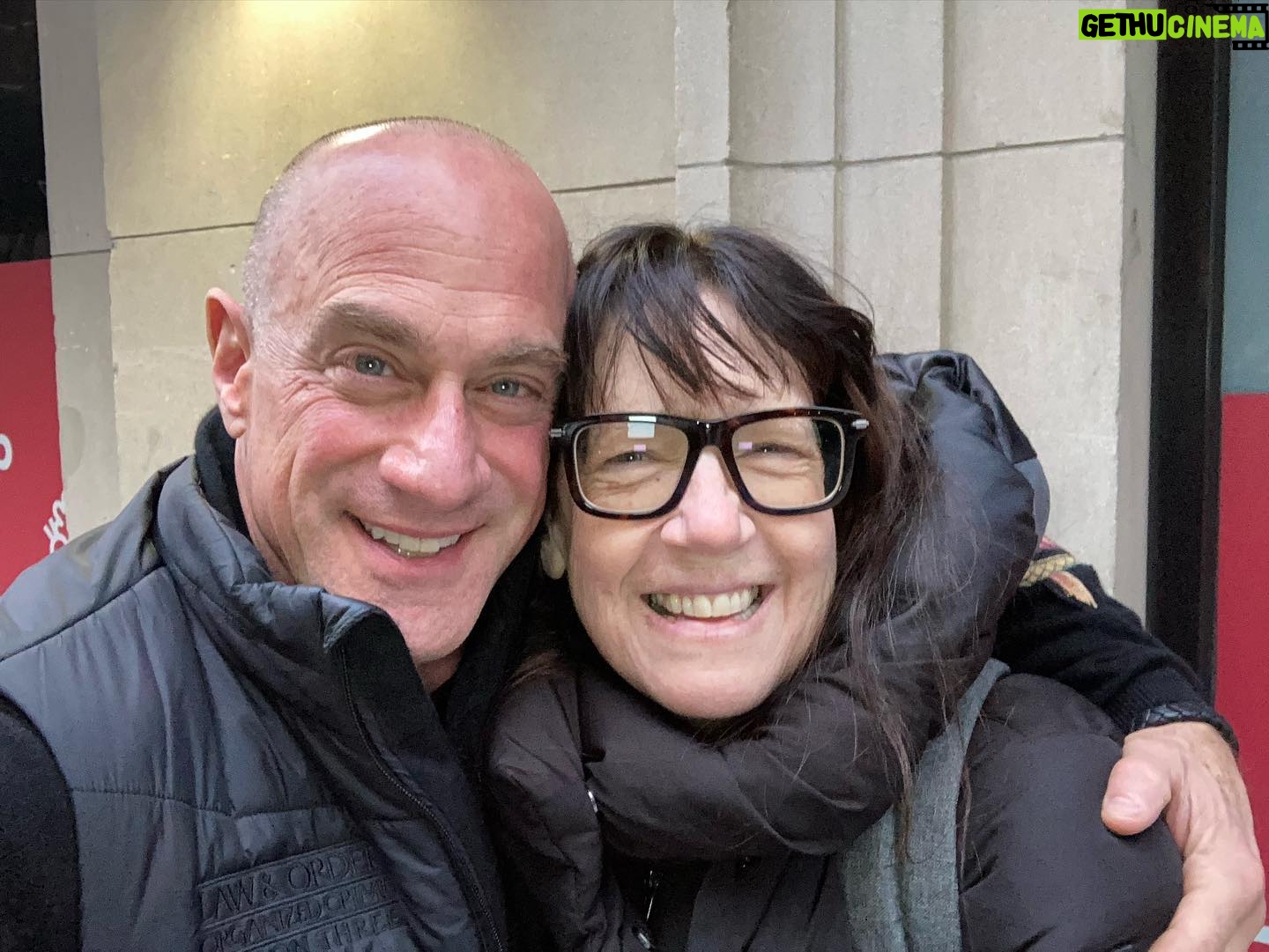 Christopher Meloni Instagram - I. Love. Ann Dowd. One of the greatest actors America has. #nycmoment