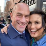 Christopher Meloni Instagram - Played with this one in her sandbox today @therealmariskahargitay #underthebridge