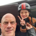 Christopher Meloni Instagram - Hey kids remember- #safetyFirst #OCcrashdummy #SpeedracerandChimchim @ainsleyseiger