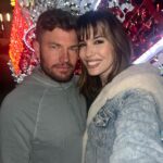 Christy Carlson Romano Instagram - December is my favorite. 🙏🏻 #holidays #happiness #joy #couplegoals #love #family #christmas #dwtsaustin