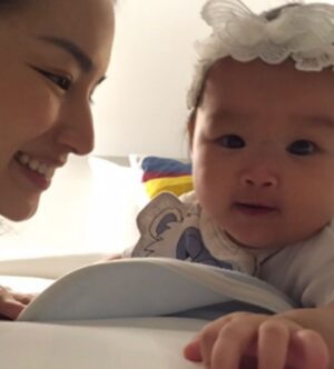 Chutima Teepanat Instagram - Happy @baby_pipim’s Day ,แถมรูปตอนท้อง กับ ตอนให้นมกลางชินจุกุไปด้วย 😂