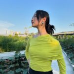 Chutimon Chuengcharoensukying Instagram - The Sun, The Wind and a touch of nature 🌞🪷🌈💨