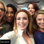 Chyler Leigh Instagram - I LOVE THESE LADIES! #GirlsRuleBoysDrool #SheThority Repost from @caitylotz using @RepostRegramApp - These ladies are all queens I’m glad they got my back ❤️