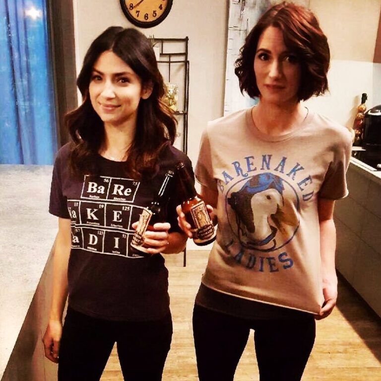 Chyler Leigh Instagram - #tbt because I promised... @florianalima clearly got the cooler shirt AND she’s clearly cooler than me!!