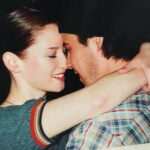 Chyler Leigh Instagram - Is #soinlovesaturday a thing?? Throwback to a 20 year old me holding on to @eastofeli like there was no tomorrow. 15 years later, you're still in my arms. I love you with all my ❤️ Babe #forever #westleigh #iloveyou #next15