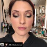 Chyler Leigh Instagram - Thanks @brittsmakeup for these eyeballs! Beautiful job, as always! #AlexDanvers