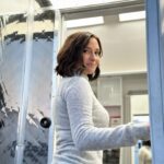 Chyler Leigh Instagram - A #bts shot from #TheWayHome taken by my sweet & hella sassy @agosworld on my way into the hair and makeup trailer for touch ups between scenes. My wonderful H/MU duo #jeanettestawiarski and @patrice.boudreau always made me feel beautiful 🥰 Love you all @hallmarkchannel @thewayhomehallmarkchannel #KatLandry